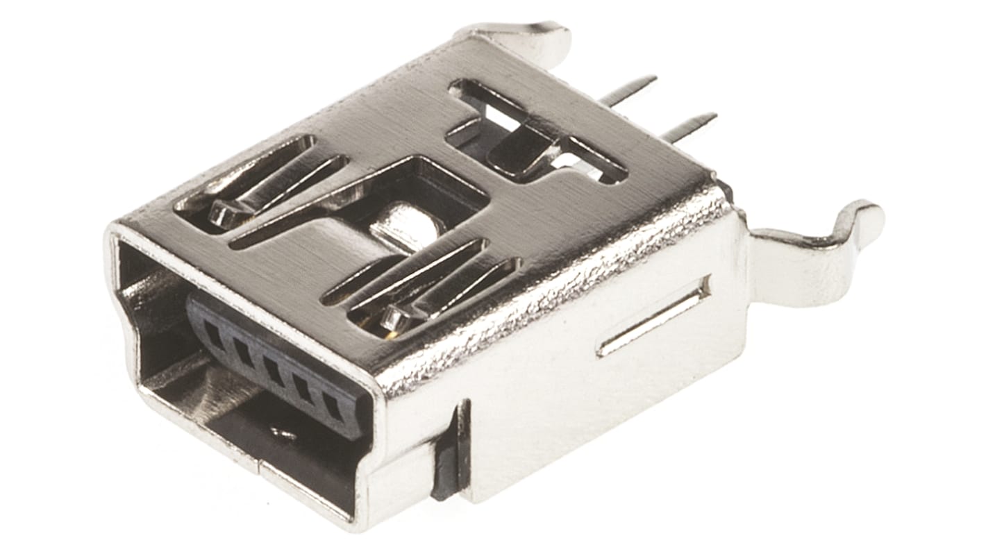 Wurth Elektronik Type-B USBコネクタ, メス, スルーホール実装