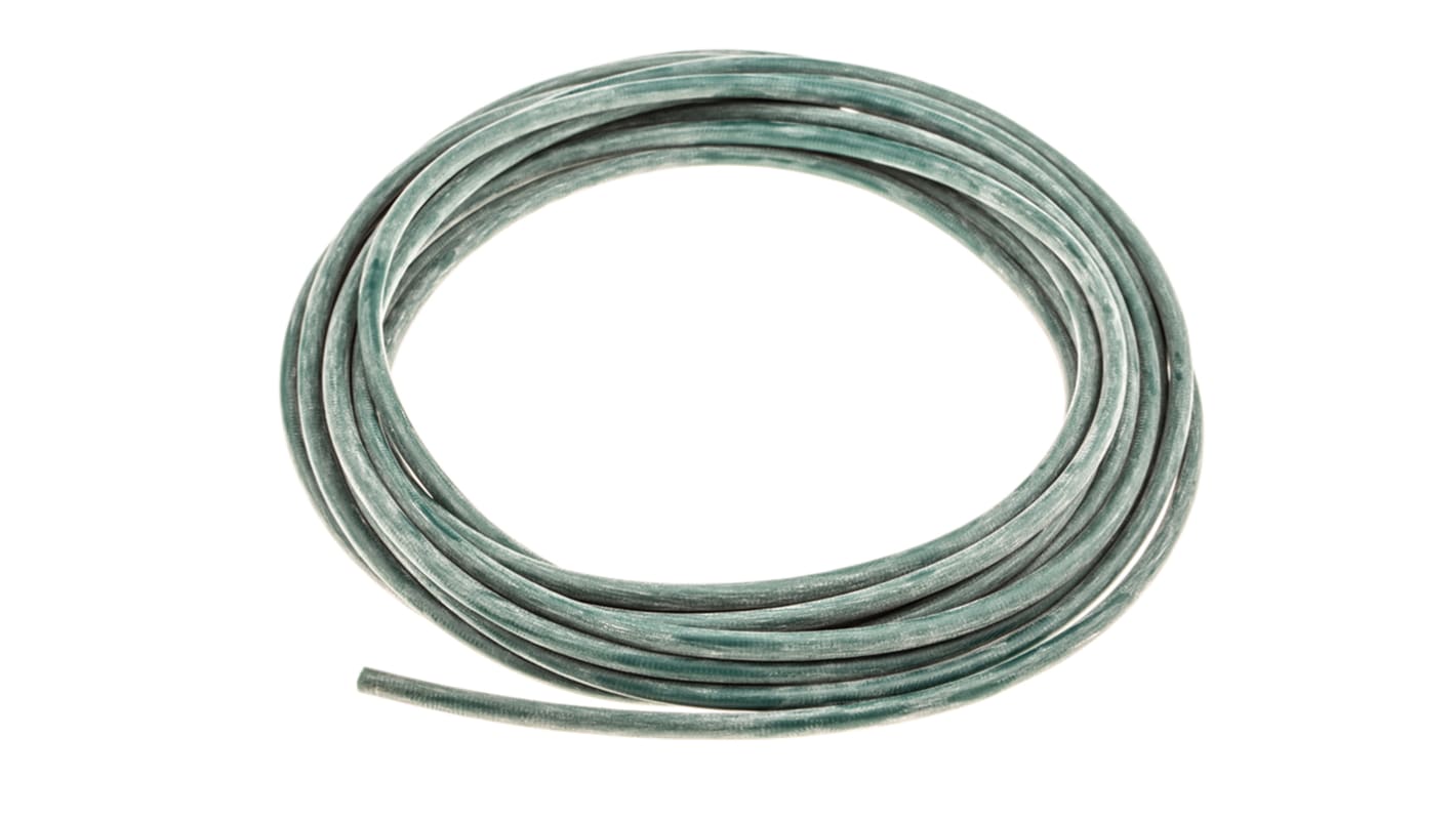 RS PRO Green 2.5 mm² Test Lead Wire, 13 AWG, 462/0.08 mm, 5m, Silicone Rubber Insulation