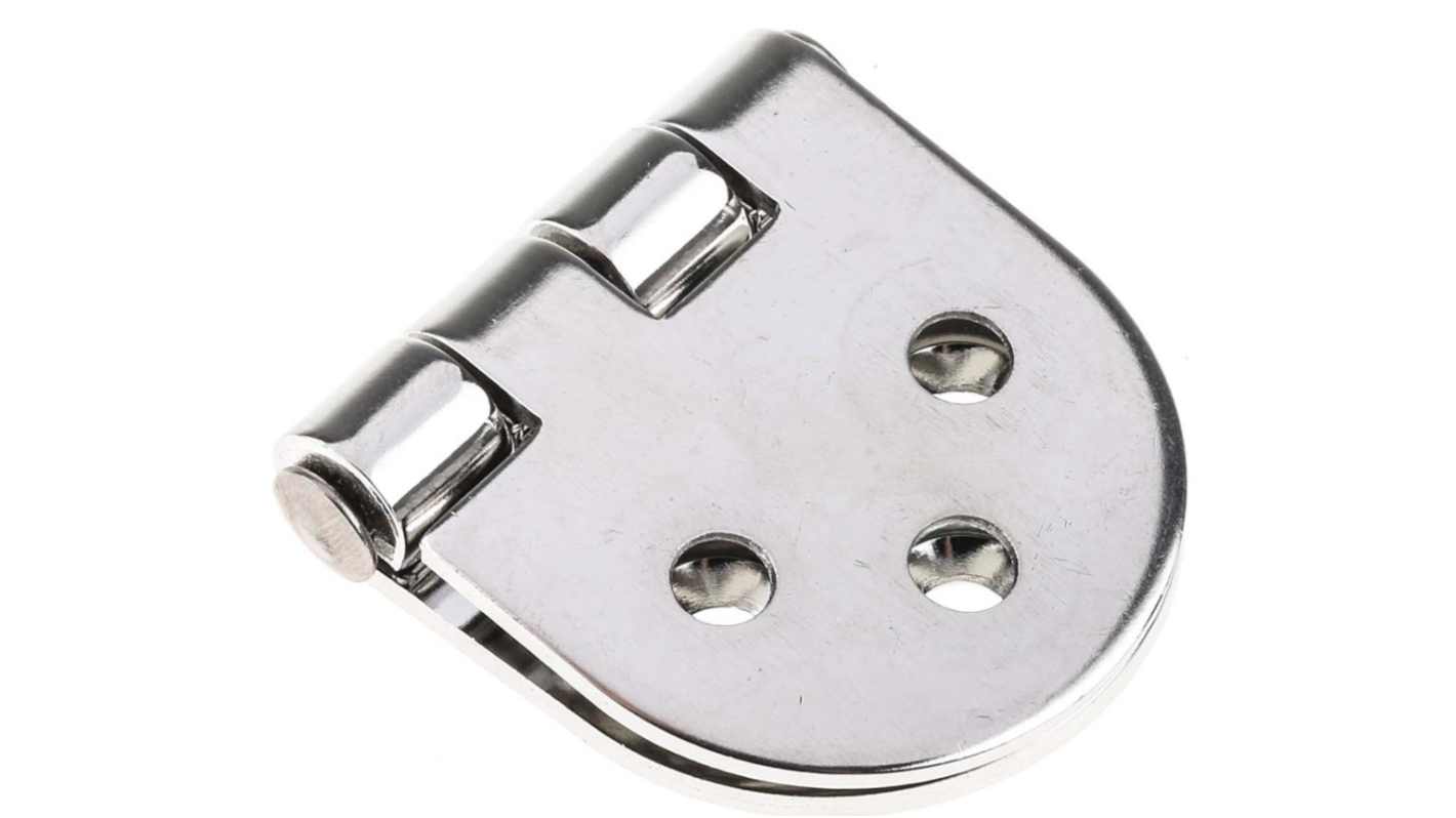 RS PRO Stainless Steel Back Flap Hinge, 78mm x 40mm x 2.5mm