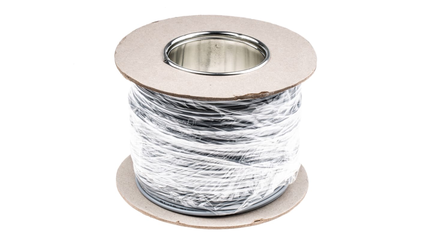 RS PRO 2 Core, 0.05 mm² CSA Screened, 3.1mm od, 100m, Grey