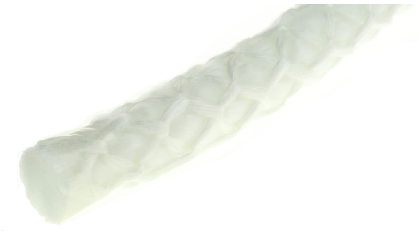 RS PRO Flame Retardant Glass Fibre Rope, 30m x 20mm