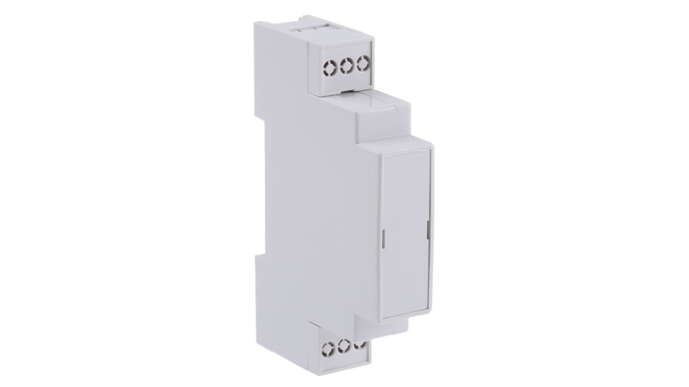 CAMDENBOSS Modular Enclosure Enclosure Type CNMB Series , 17.5 x 58 x 90mm, Polycarbonate DIN Rail Enclosure