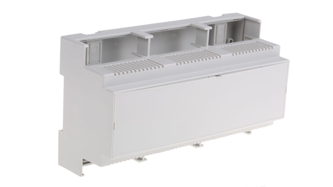 Contenitore guida DIN CAMDENBOSS serie CNMB, Grigio, Policarbonato, 160 x 58 x 90mm