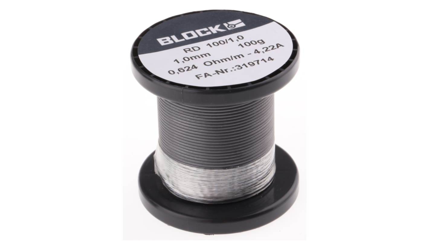 Block RD Series Hook Up Wire, 37 AWG, 14m, RD 100/1,0