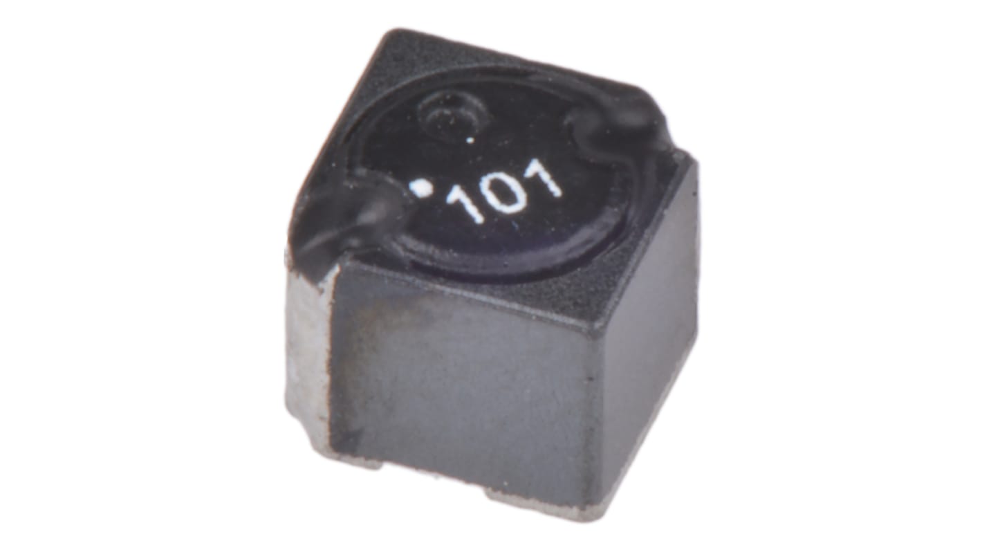 Inductance bobinée CMS 100 μH, 680mA max , 4838, dimensions 4.8 x 4.8 x 3.8mm, Blindé, série WE-SPC