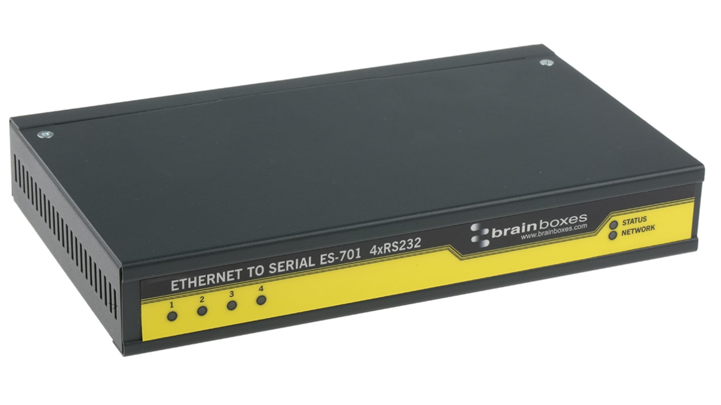 Brainboxes RS232 4口串口服务器