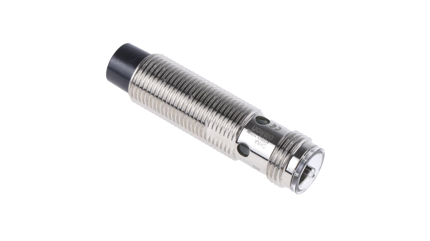 Rs-Online Sensore di prossimità Cilindro filettato Omron M12 rilevamento 8 mm 10 30 V c.c