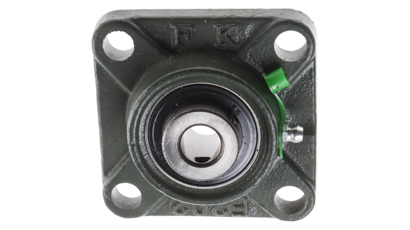 4 Hole Flange Bearing Unit 15mm ID