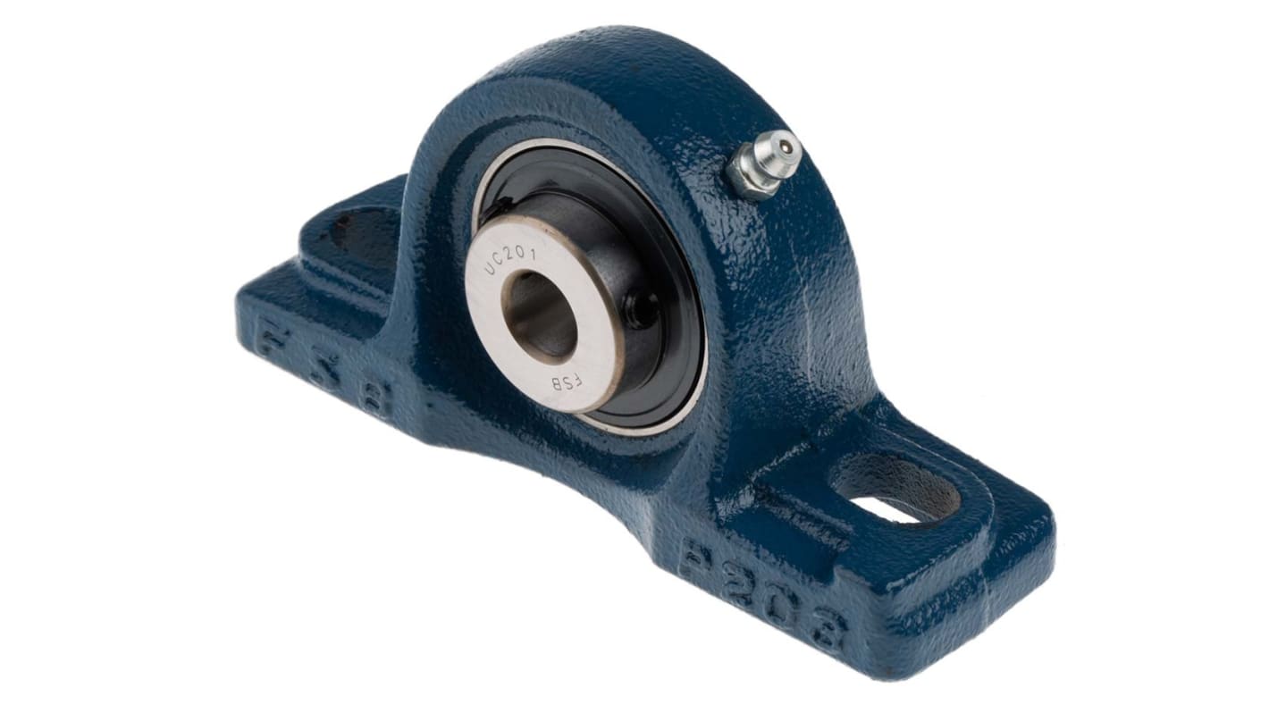 RS PRO Pillow Block Bearing -, 12mm ID