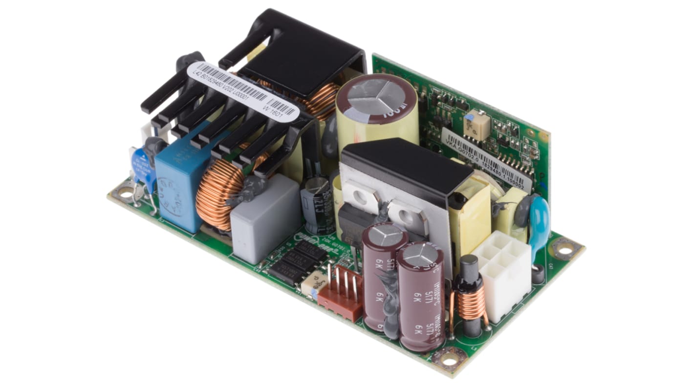 Alimentatore switching BEL POWER SOLUTIONS INC ABC200-1024G, 200W, ingresso 90 → 264V ca, uscita 24V cc, 8.5A
