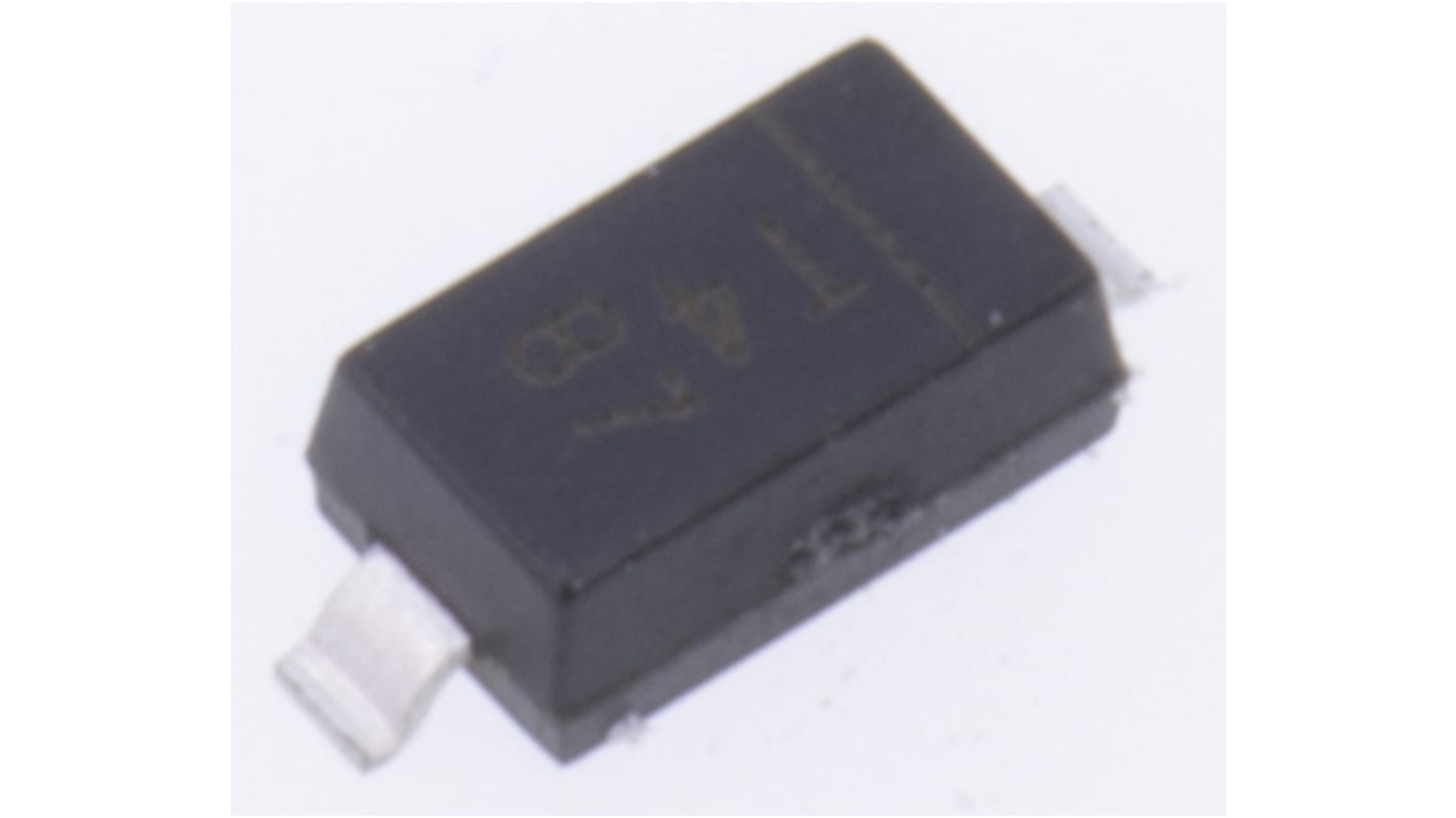 Diodo de conmutación, 1N4148W-13-F, 300mA, 100V Conexión de silicio, SOD-123, 2-Pines 1.25V