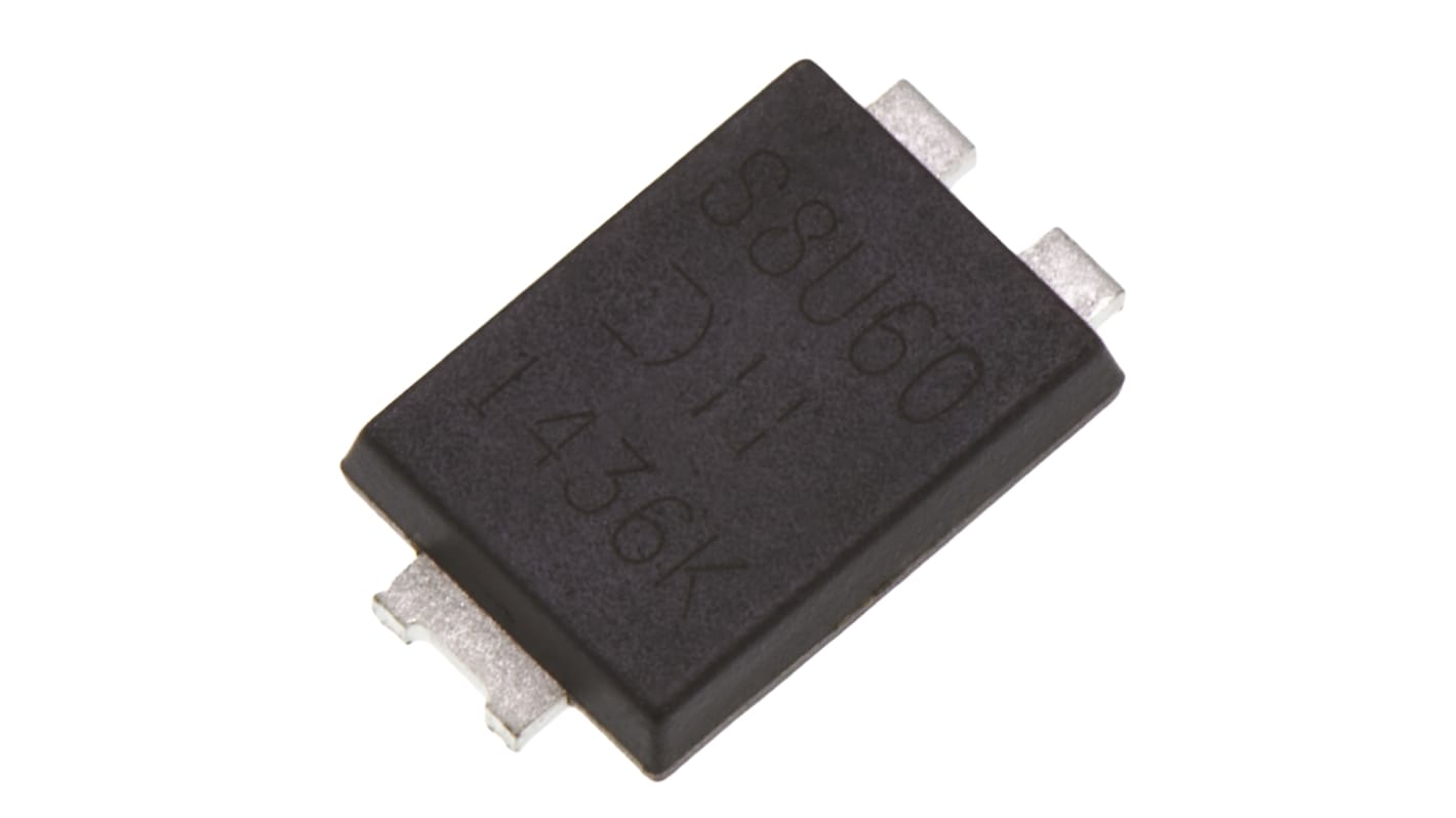 DiodesZetex SMD Schottky Diode, 60V / 8A, 3-Pin PowerDI 5