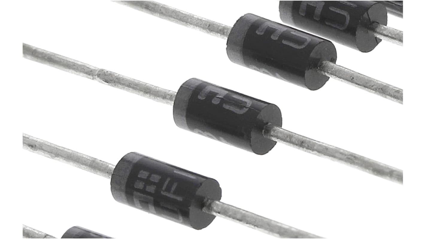 Spínací dioda UF1007-T 1A 1000V, DO-41, počet kolíků: 2 1.7V
