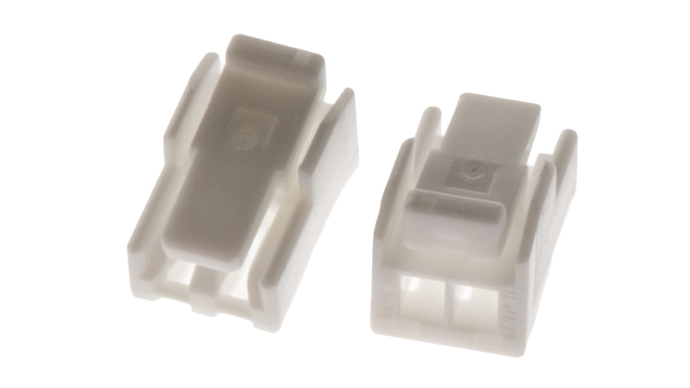 JST, GH Connector Housing, 1.25mm Pitch, 2 Way, 1 Row Right Angle, Straight