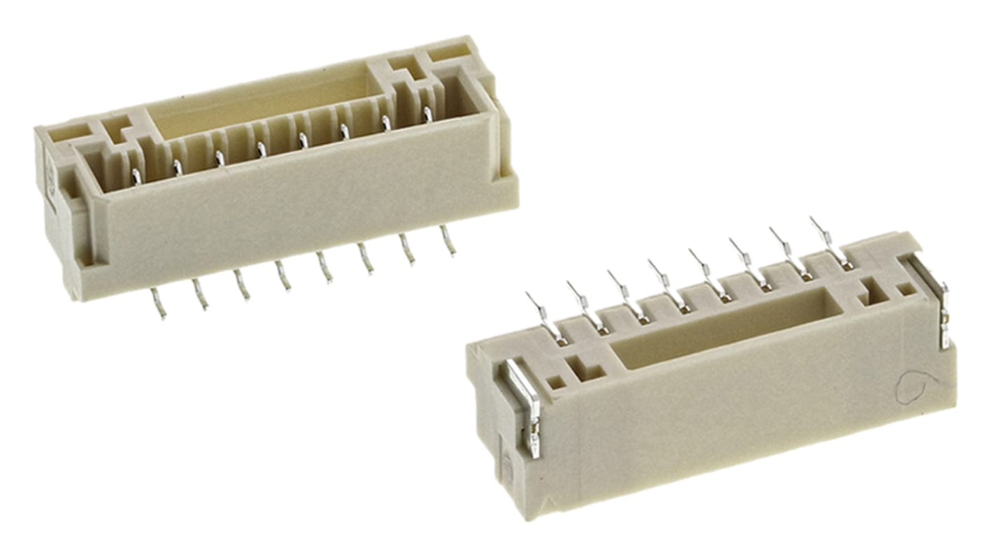 File di contatti PCB JST, 8 vie, passo 1.25mm