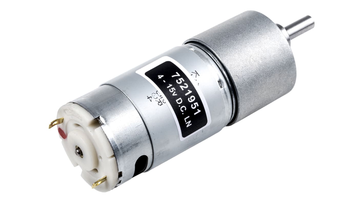 Rs-Online Motore c.c. RS PRO 4 5 → 15 V c.c. 11 W 5216 giri/min