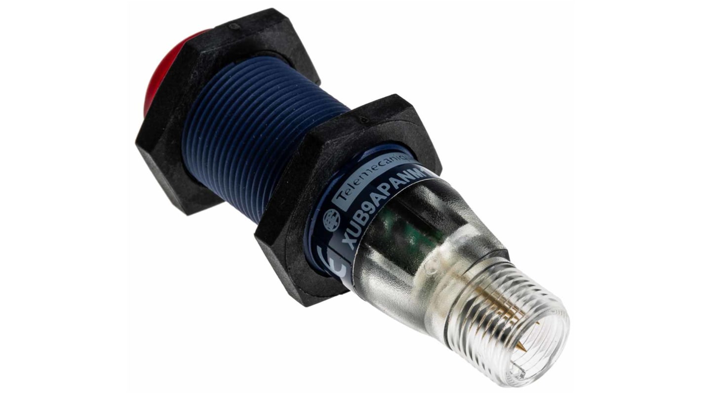 Rs-Online Sensore fotoelettrico Cilindrico Telemecanique Sensors a retroriflessione rilevamento 2 m uscita PNP