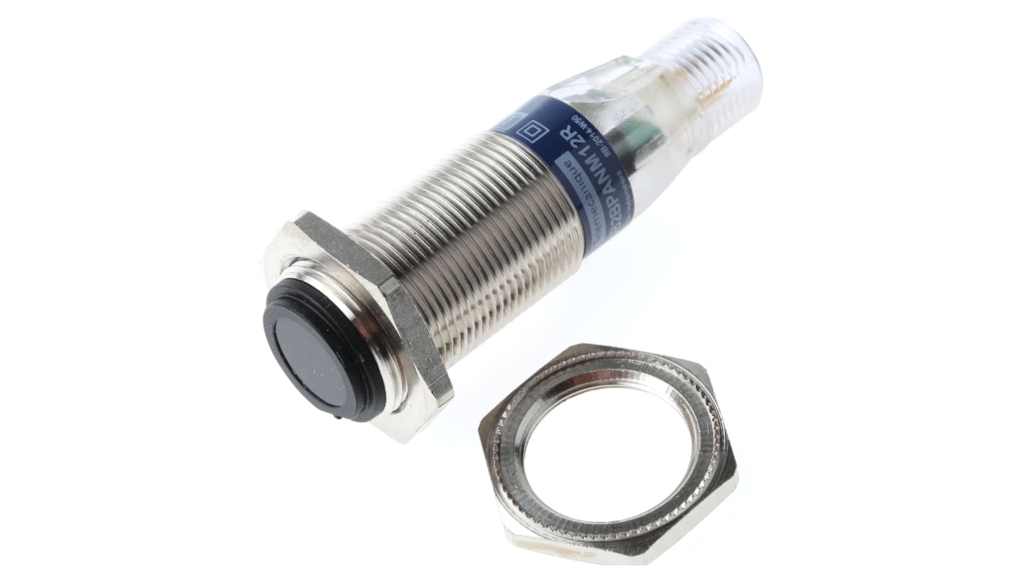 Rs-Online Sensore fotoelettrico Cilindrico Telemecanique Sensors a fascio diretto rilevamento 15 m uscita PNP