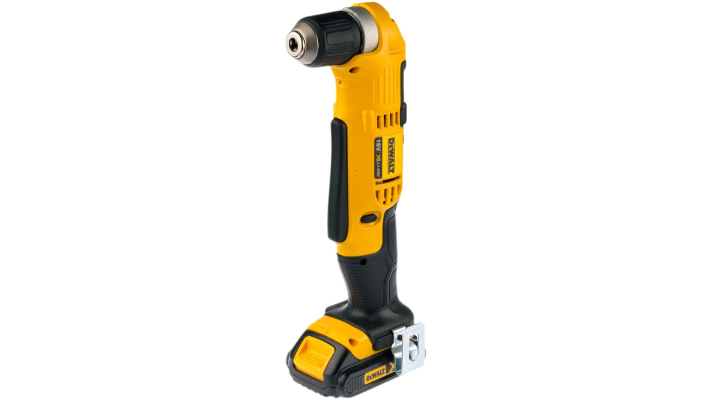 DeWALT DCD Keyless 18V Cordless Drill Driver Li-Ion, Type G - British 3-Pin