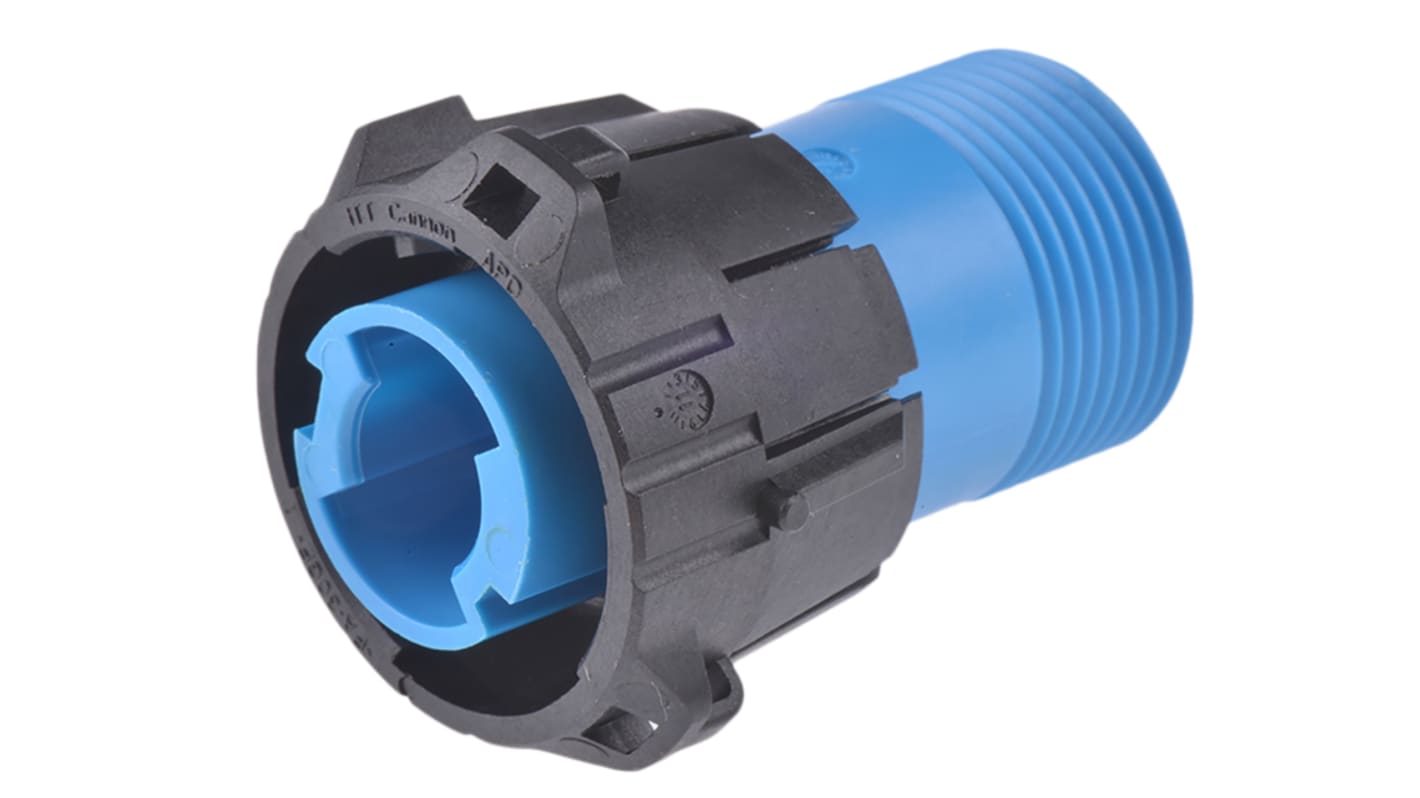Connettore DIN ITT Cannon, serie APD, 1 poli, Maschio, IP67, 48 V c.c., DIN 72585
