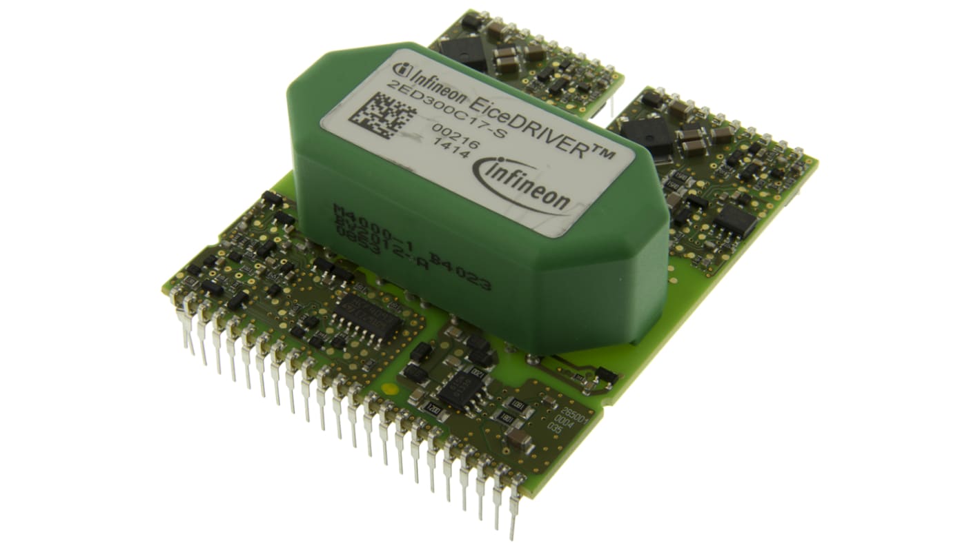 Infineon 2ED300C17SROHSBPSA1 MOSFET Gate Driver 2, 30 A, 16V 45-Pin, DSO