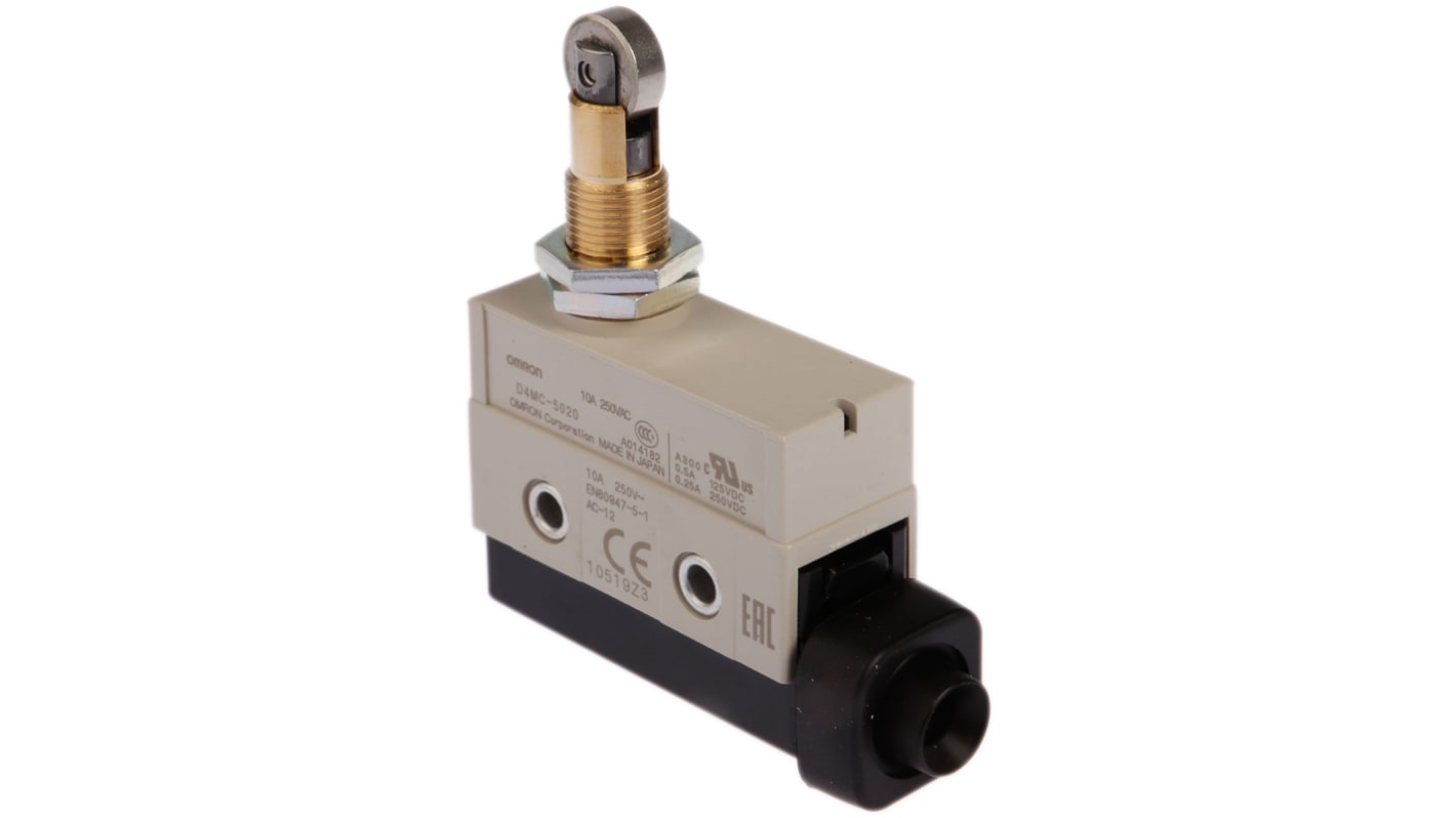 D4MC-5020 | オムロン リミットスイッチ NO/NC D4MCシリーズ | RS D4MC-5020 | オムロン リミットスイッチ NO/NC D4MCシリーズ | RS