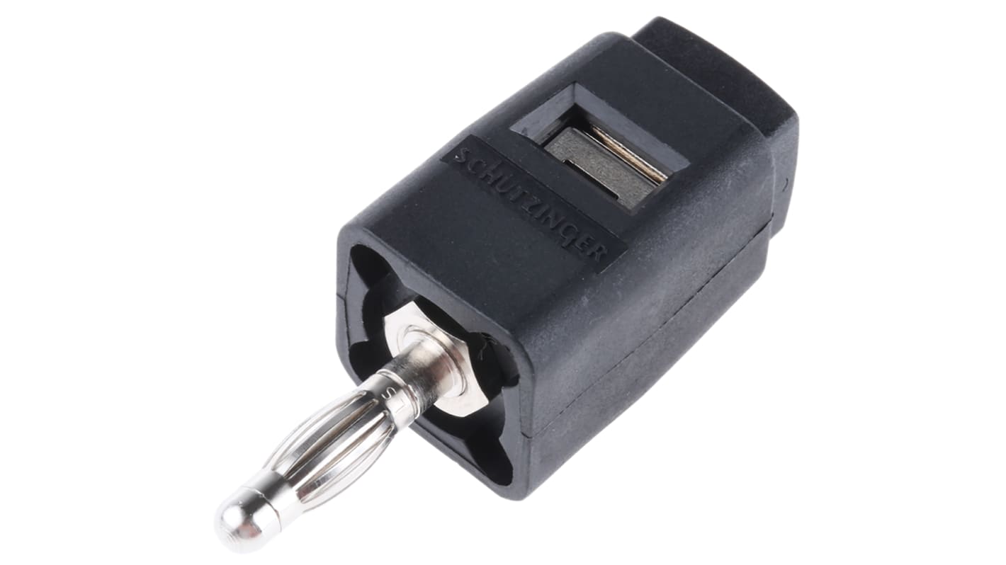 Schutzinger 黑色接线柱, 16A, 30 V ac, 60V 直流