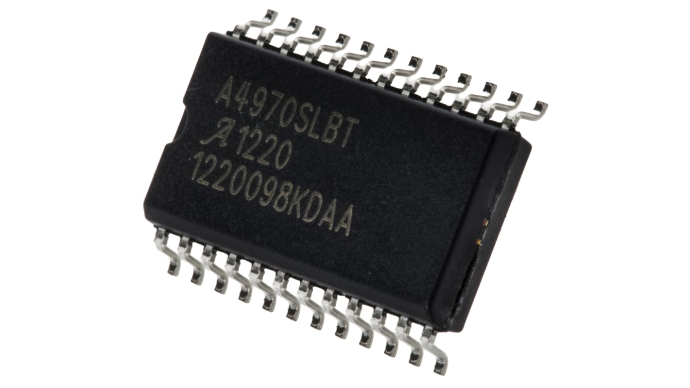 Allegro Microsystems A4970SLBTR-T, Stepper Motor Driver IC, 45 V 0.75A 24-Pin, SOIC W