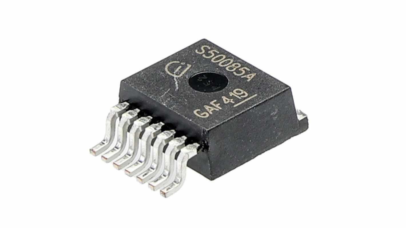 Infineon 高侧开关电源芯片, 44A, 58 V, 4输出, 单通道, 7引脚, 贴片安装