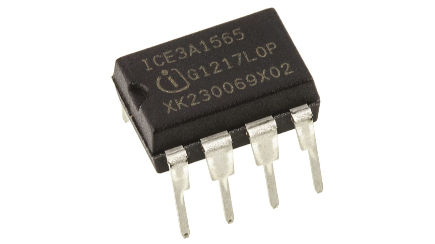 Infineon ICE3A1565FKLA1, PWM Controller, 22 V, 100 kHz 8-Pin, DIP