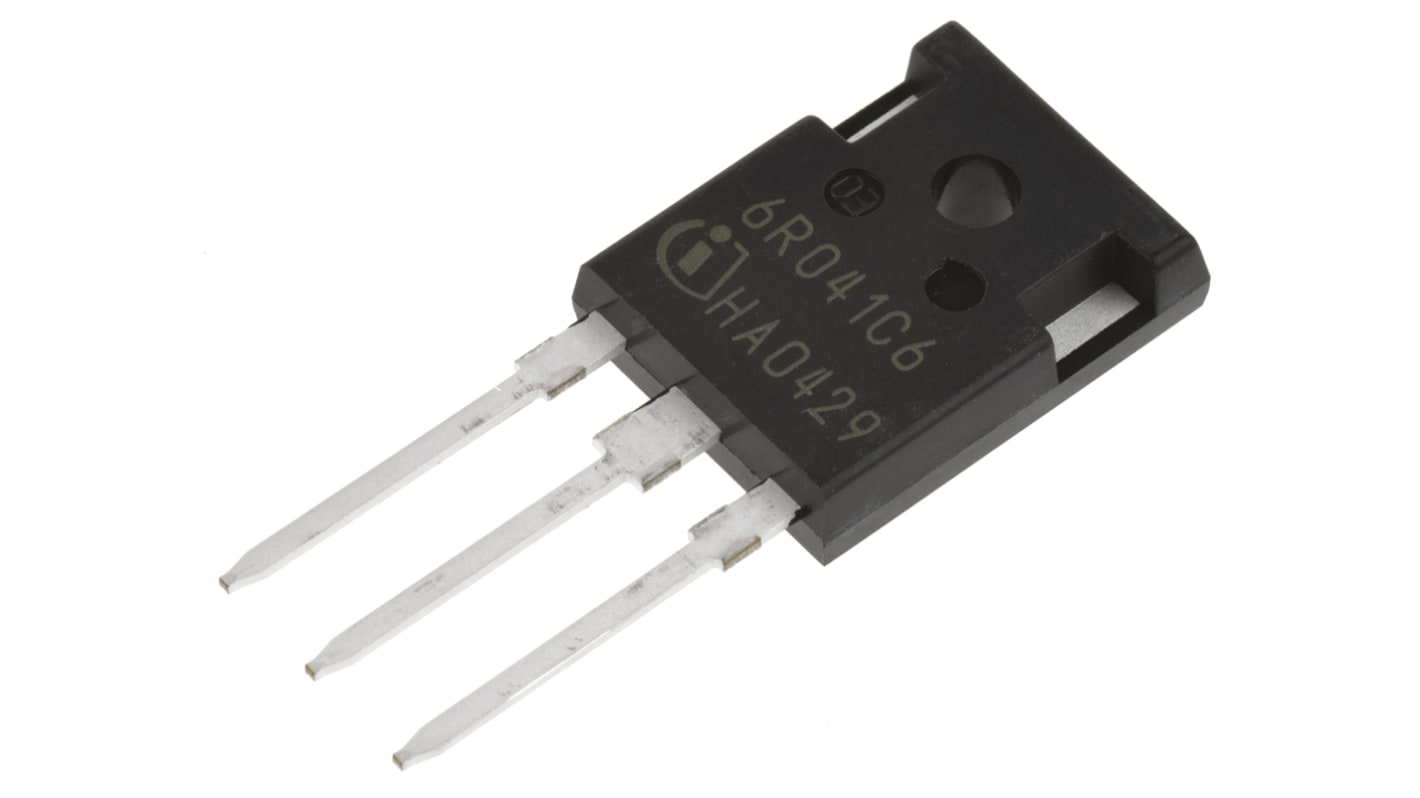 MOSFET Infineon canal N, A-247 77,5 A 650 V, 3 broches