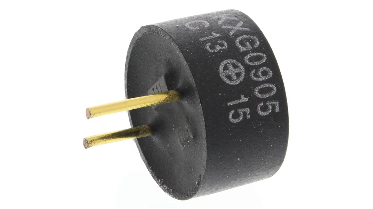 Součást magnetického bzučáku 87dB, Montáž na PCB Kontinuální tón Interní RS PRO