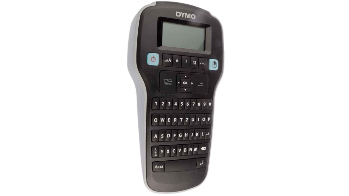 Dymo LabelManager 160 Handheld Label Printer, 12mm Max Label Width, Type C - European Plug, Type G - British 3-Pin