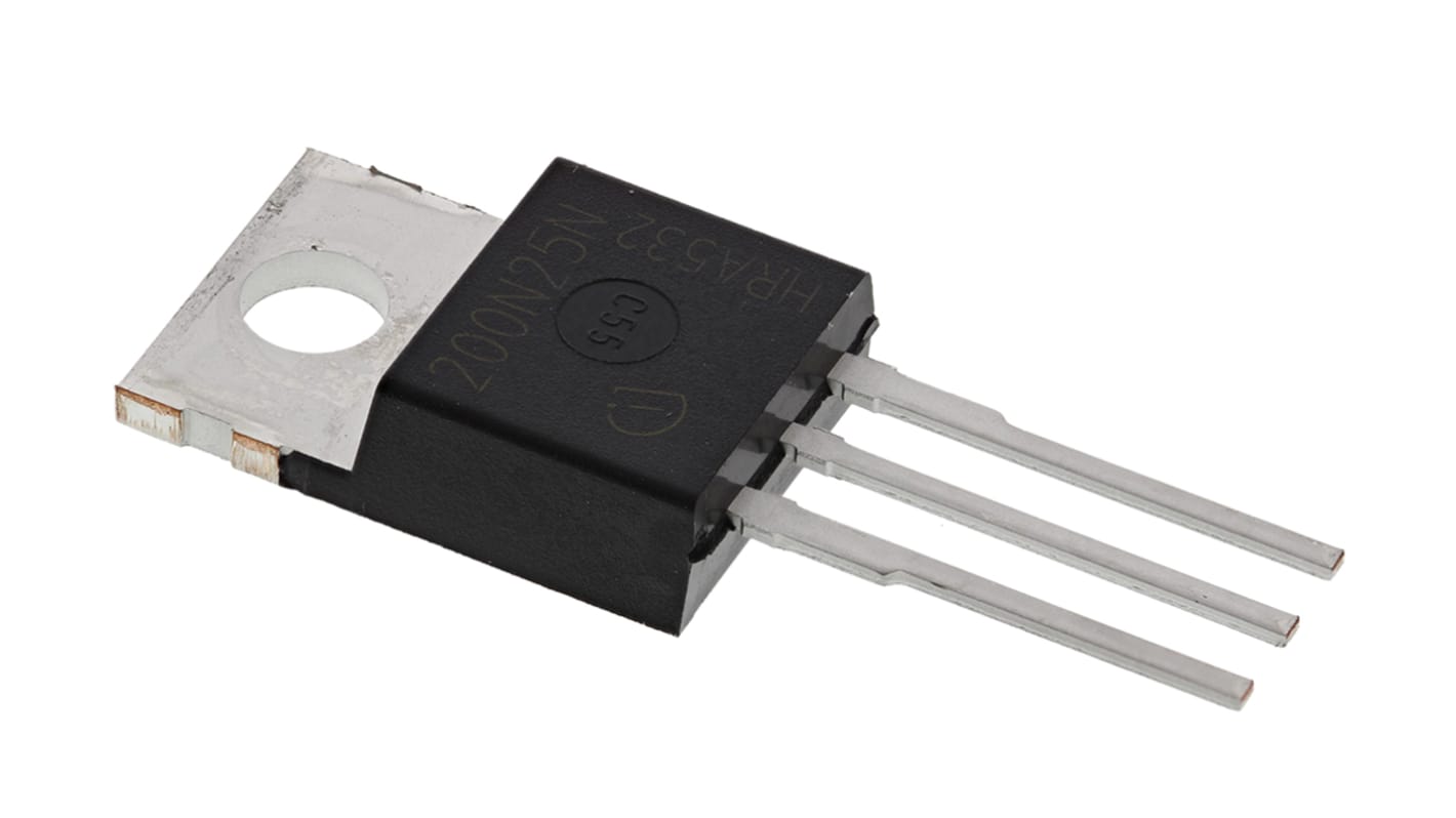 Infineon OptiMOS™ 3 N-Channel MOSFET, 64 A, 250 V, 3-Pin TO-220 IPP200N25N3GXKSA1