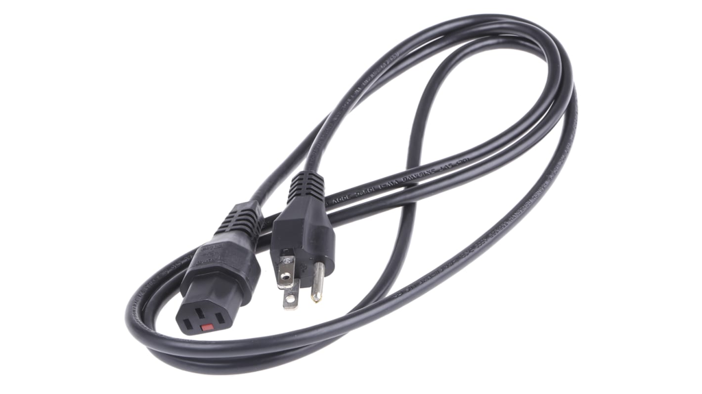 Schaffner C13插座 IEC连接器, 电缆安装, 250 V, 10A