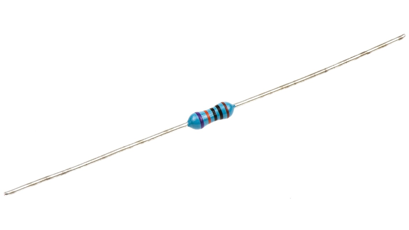 TE Connectivity 金属膜电阻, 100kΩ, 0.25W, ±0.1%容差, ±15ppm/°C, R系列
