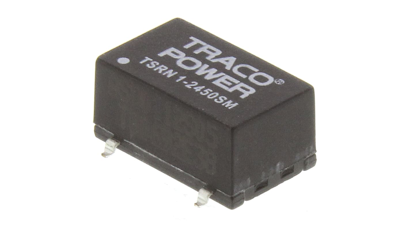 Regolatore switching TRACOPOWER, ingresso 4.6 → 31 V dc, 6.5 → 42 V dc, uscita ±5V cc, 1 A, 400 mA