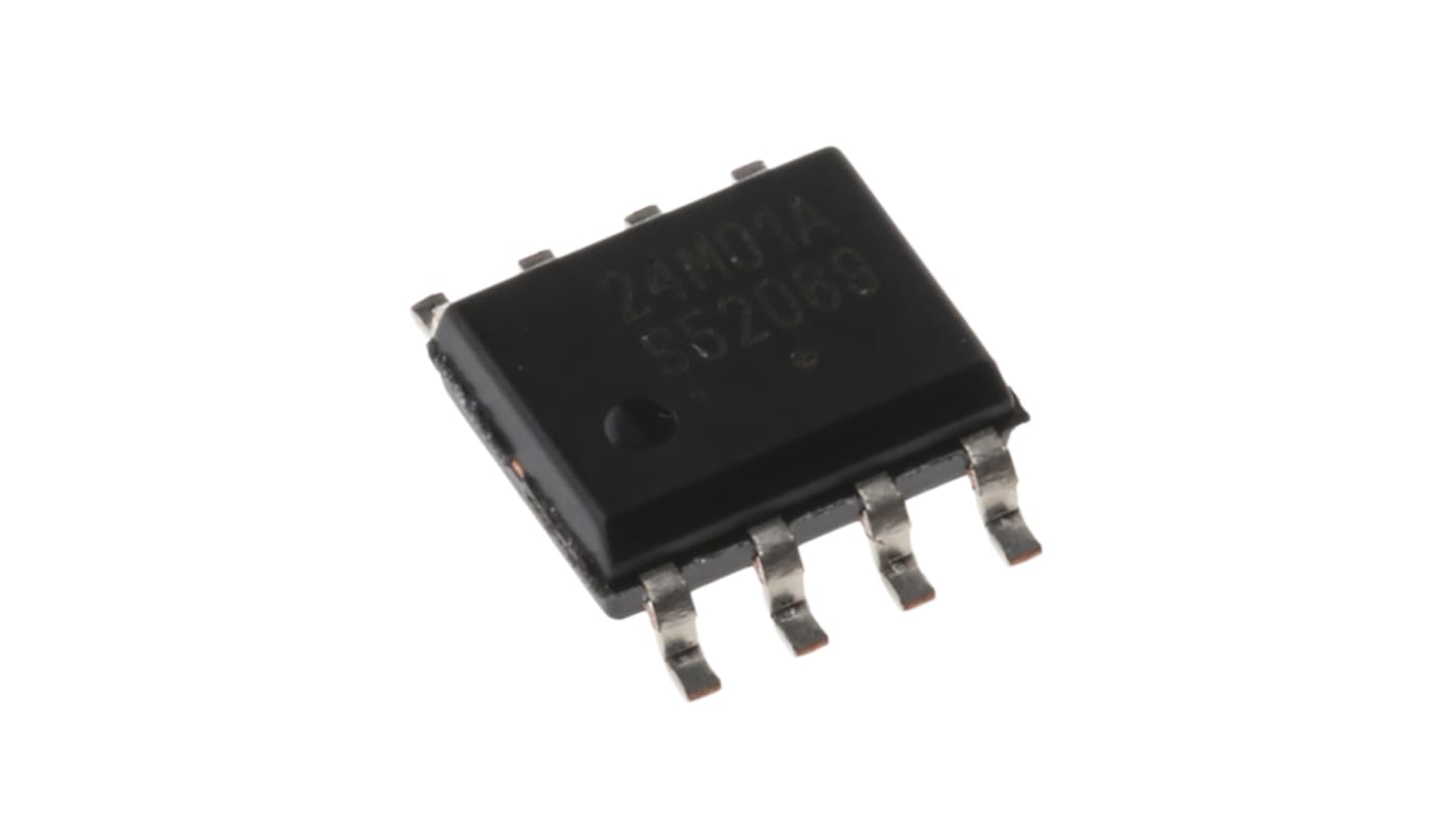 onsemi 1MB EEPROM-Speicher, Seriell-I2C Interface, SOIC, 400ns SMD 128 x 8 bit, 128K x 8-Pin 8bit