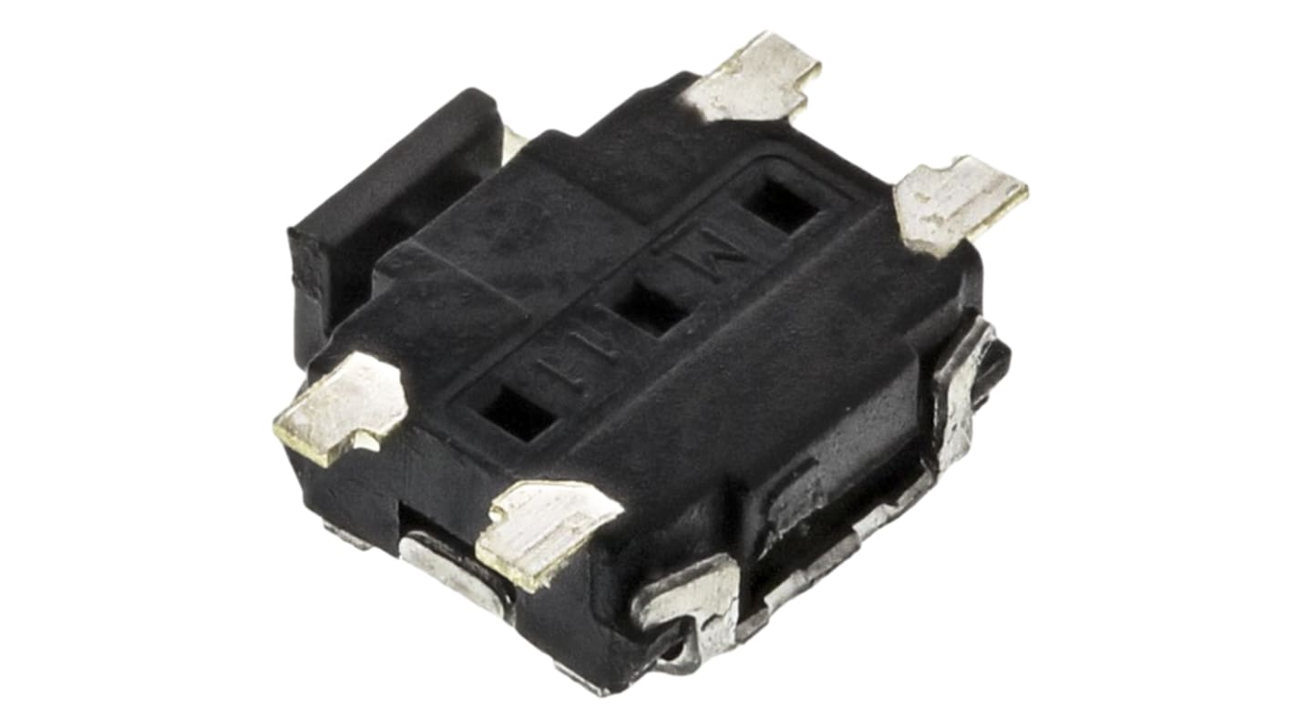 Interruttore tattile Panasonic, SPST, 3.50 x 2.90mm, L. attuatore 1.35mm