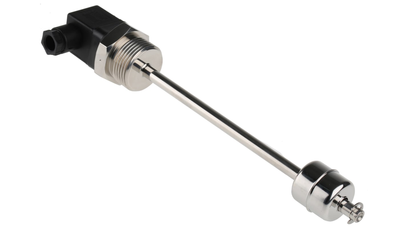 Sensata Cynergy3 不锈钢浮球开关, 垂直安装, NO/NC, 最大直流300V, 最高+120°C, SSV66A-1G系列