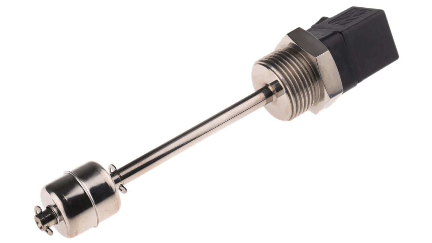 Sensata Cynergy3 不锈钢浮球开关, 垂直安装, NO/NC, 最大直流300V, 最高+120°C, SSV66A-1G系列