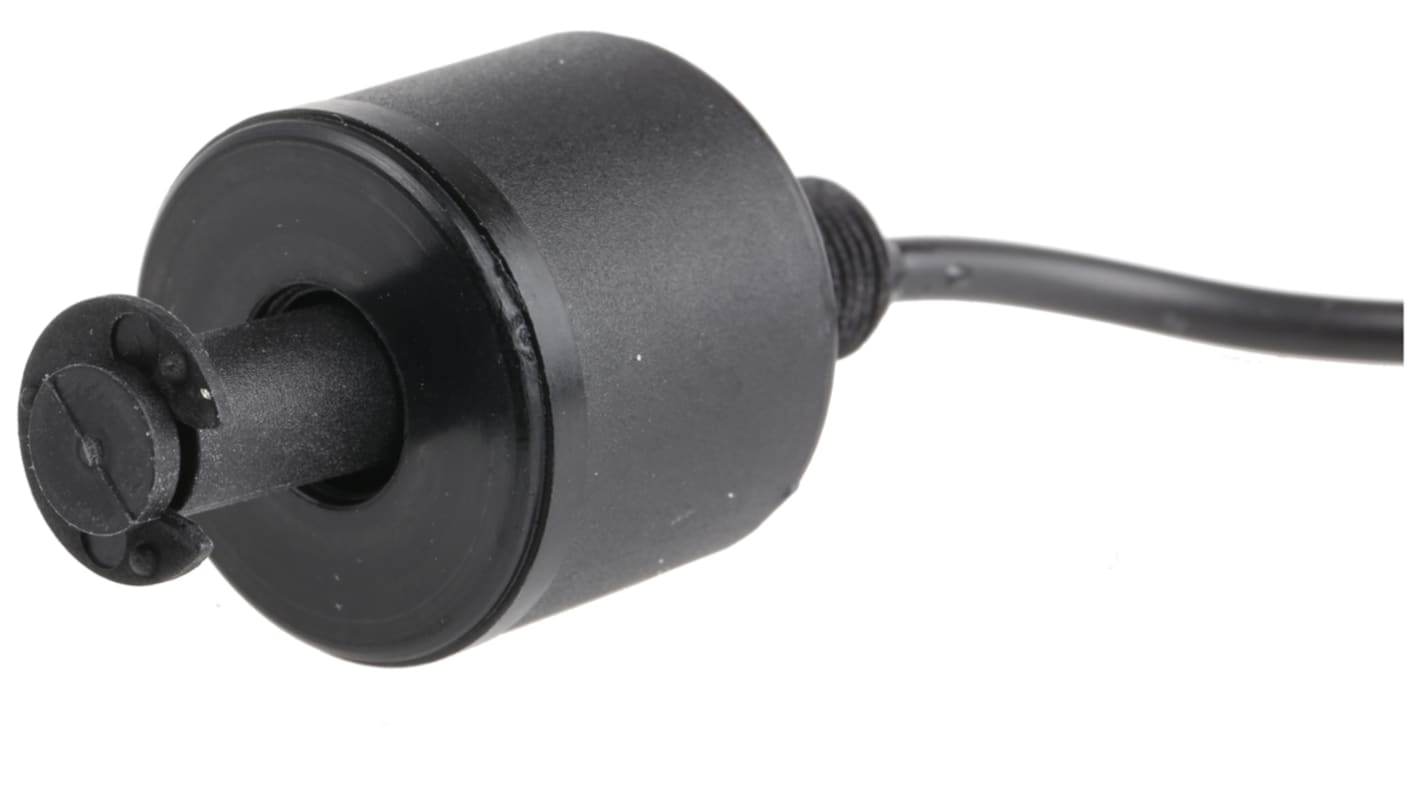 Sensata Cynergy3 尼龙浮球开关, 垂直安装, NO/NC, 最大直流120V, 最高+75°C, 线长1m, RSF50系列