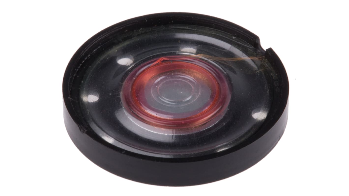 RS PRO 0.1W微型扬声器, 20mm直径, 8Ω, 5.5mm高, 75dB