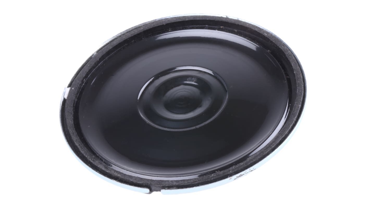 RS PRO 8Ω 1W Miniature Speaker 36mm Dia. , 36 (Dia.) x 4.6mm