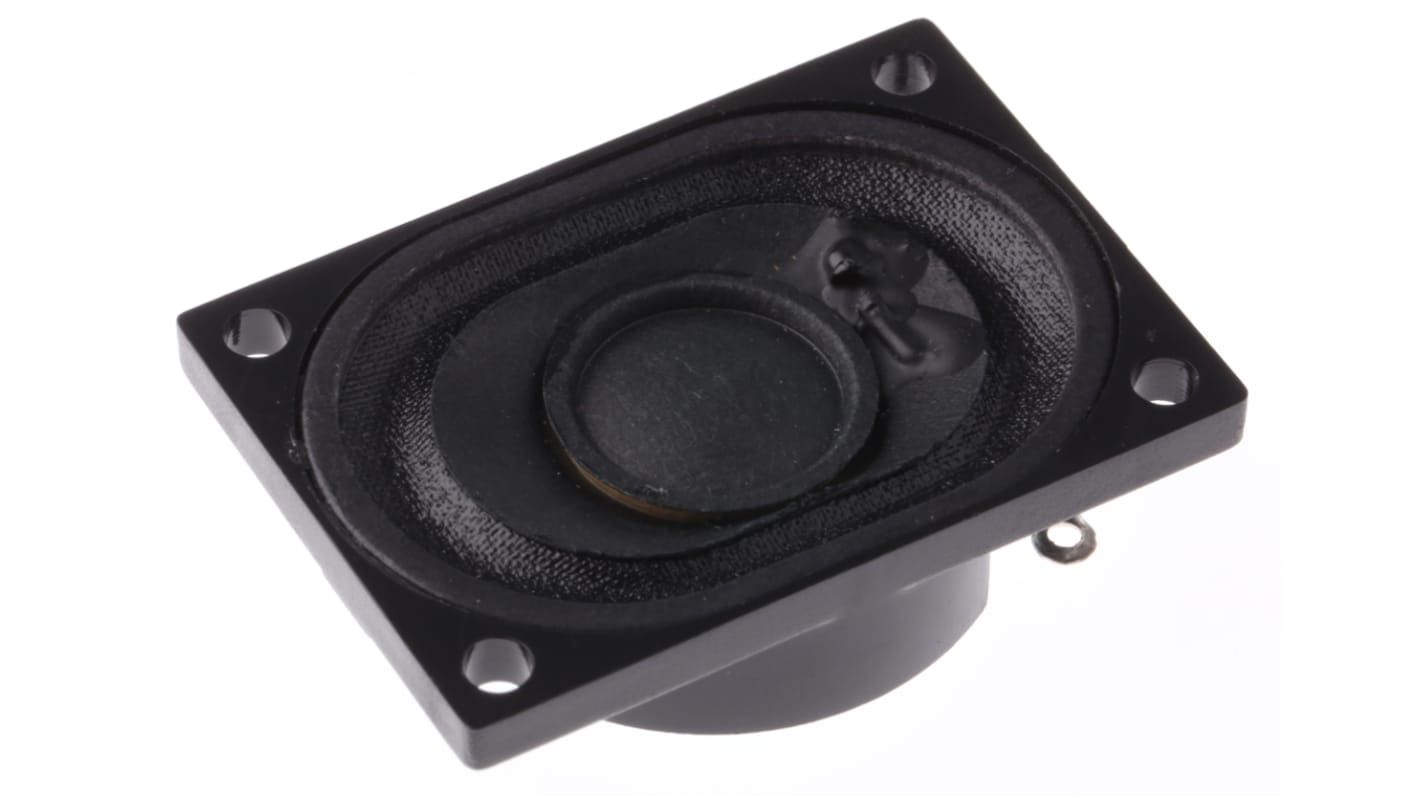 Haut-parleur miniature RS PRO 40 x 28.3 x 11.5mm Ø 28.3mm 4Ω 2W