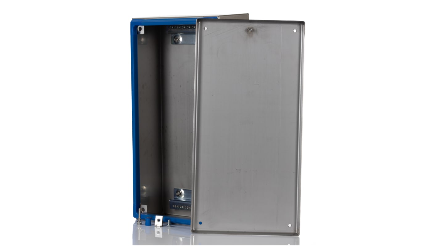 Rittal HD Series 304 Stainless Steel Terminal Box, IP66, IPX9, 200 mm x 400 mm x 120mm
