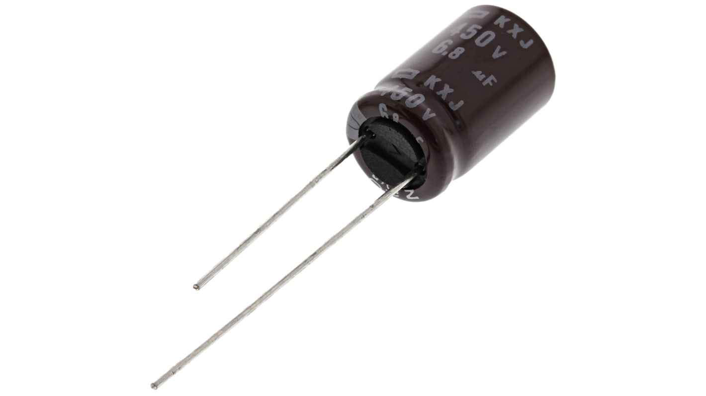 EKXJ451ELL6R8MJ16S | 日本ケミコン 6.8μF,450V dc コンデンサ