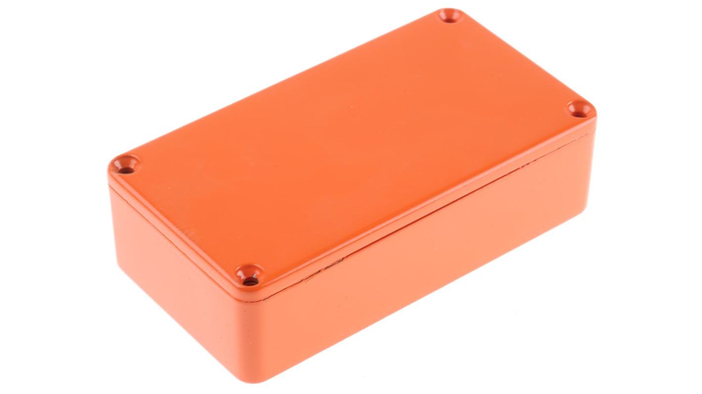 Hammond, アルミニウム, 112 x 60.5 x 31mm, IP54, オレンジ