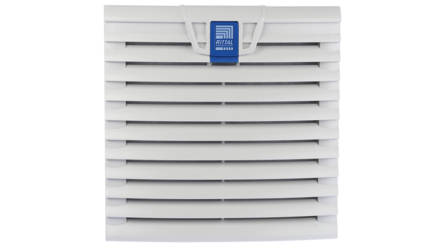 Rittal SK Series Filter Fan, 230 V ac, ac Operation, 100m³/h Filtered, 105m³/h Unimpeded, IP54, 204 x 204mm