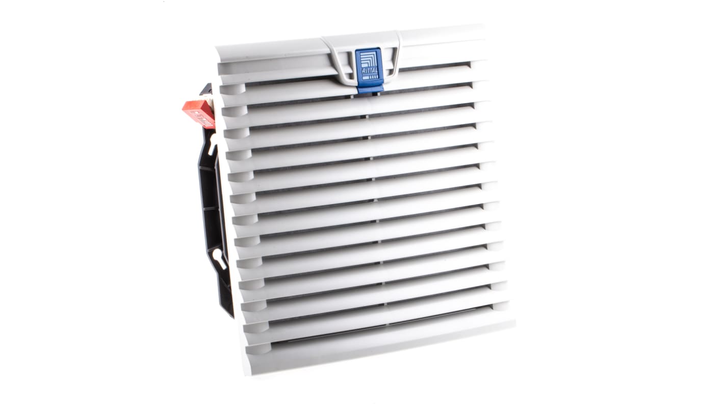Rittal SK Series Filter Fan, 230 V ac, ac Operation, 205m³/h Filtered, 230m³/h Unimpeded, IP54, 255 x 255mm